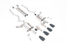 Load image into Gallery viewer, Milltek Valved H-Pipe Cat-Back Exhaust for Ford Mustang S650 GT, Cerakote Black Tips