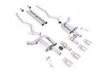 Load image into Gallery viewer, Milltek Valved H-Pipe Cat-Back Exhaust for Ford Mustang S650 GT, Brushed Titanium Tips