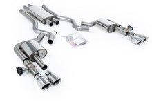 Load image into Gallery viewer, Milltek Valved Resonated Cat-Back for Ford Mustang S550/S650, Polished Tips