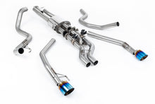 Load image into Gallery viewer, Milltek Valved Cat-Back for Ford Ranger Raptor 3.0 V6, Burnt Titanium Tips