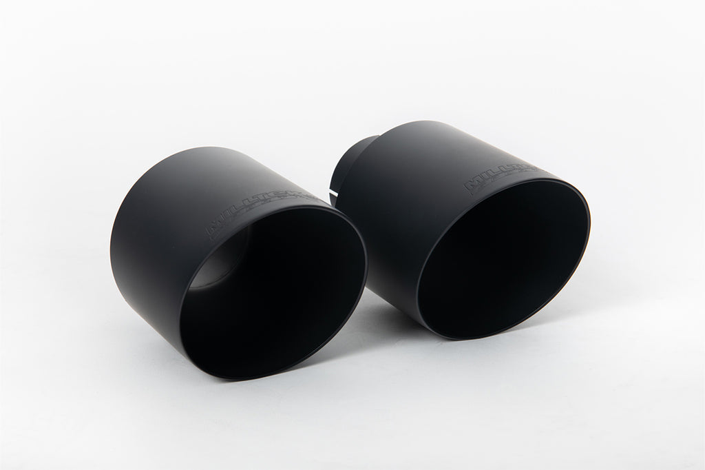 Milltek Active Valved Cat-Back for Ford Mustang 5.0 GT500, Cerakote Black Tips