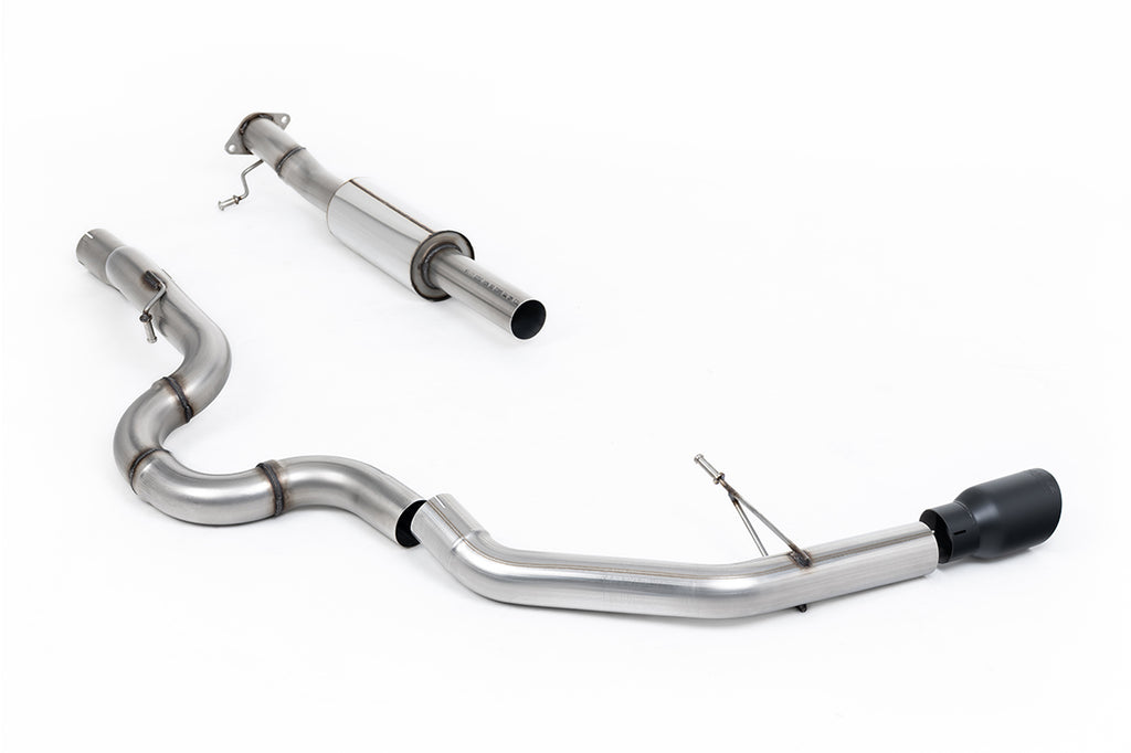 Milltek Side Exit Cat-Back Exhaust for Ford Bronco 6th Gen, Cerakote Black Tips