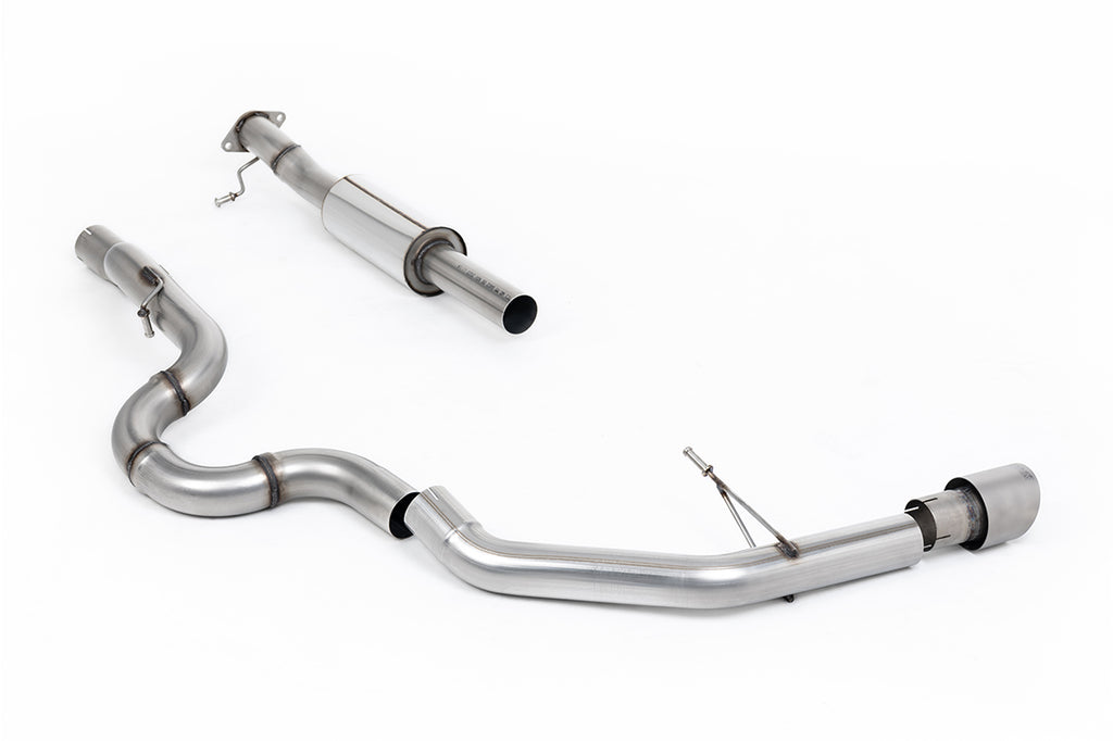 Milltek Side Exit Cat-Back Exhaust for Ford Bronco 6th Gen, Titanium Tips