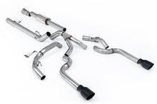 Load image into Gallery viewer, Milltek Race Road+ Dual-Outlet Cat-Back Exhaust for Ford F-150 SuperCrew 5.0 V8, Cerakote Black Tips