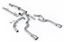 Load image into Gallery viewer, Milltek Race Road+ Dual-Outlet Cat-Back Exhaust for Ford F-150 SuperCrew 5.0 V8, Brushed Titanium Tips