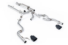 Load image into Gallery viewer, Milltek Road+ Resonated Cat-Back for Ford F-150 SuperCrew Tremor, Cerakote Black Tips