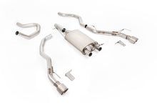 Load image into Gallery viewer, Milltek Front Pipe-Back Exhaust for Ford Ranger 2.3 Turbo, Brushed Titanium Tips