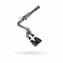 Load image into Gallery viewer, Milltek Race Cat-Back with Dual Side Exit for Ford F150 Single Cab 5.0 V8, Cerakote Black Tips