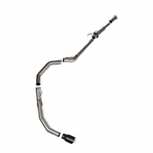 Load image into Gallery viewer, Milltek Race Cat-Back with Single Rear Exit for Ford F150 Single Cab 5.0 V8, Cerakote Black Tips