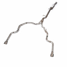 Load image into Gallery viewer, Milltek Road+ Cat-Back with Dual Rear Exit for Ford F150 Single Cab 5.0 V8, Brushed Titanium Tips