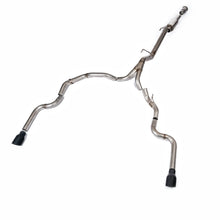 Load image into Gallery viewer, Milltek Race Cat-Back with Dual Rear Exit for Ford F150 Single Cab 5.0 V8, Cerakote Black Tips