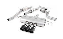 Load image into Gallery viewer, Milltek Resonated Cat-Back Exhaust for Honda Civic FK7 1.5T Hatch, Carbon Fibre Tips