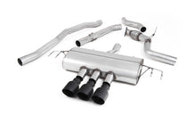 Load image into Gallery viewer, Milltek Non-Resonated Cat-Back Exhaust for Honda Civic FK7 1.5T Hatch, Cerakote Black Tips