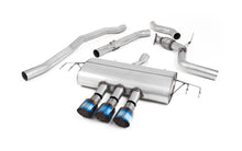 Load image into Gallery viewer, Milltek Non-Resonated Cat-Back Exhaust for Honda Civic FK7 1.5T Hatch, Burnt Titanium Tips