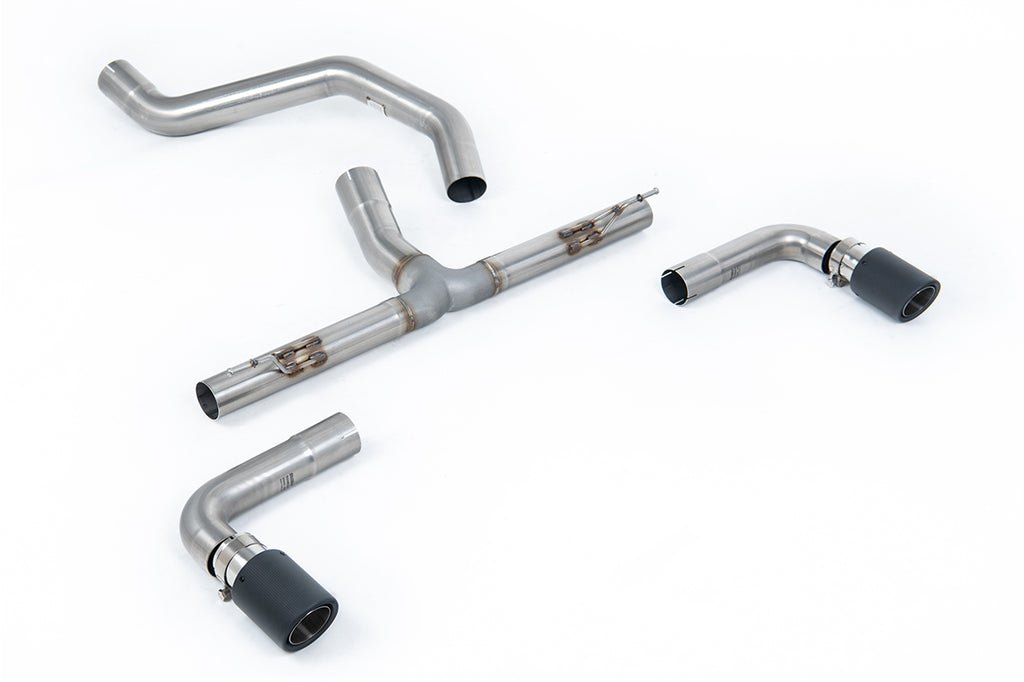 Milltek Non-Resonated GPF-Back Exhaust for Ineos Grenadier B58, Carbon Fibre Tips