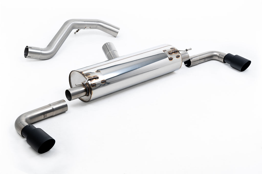 Milltek Resonated Cat-Back Exhaust for Ineos Grenadier, Cerakote Black Tips