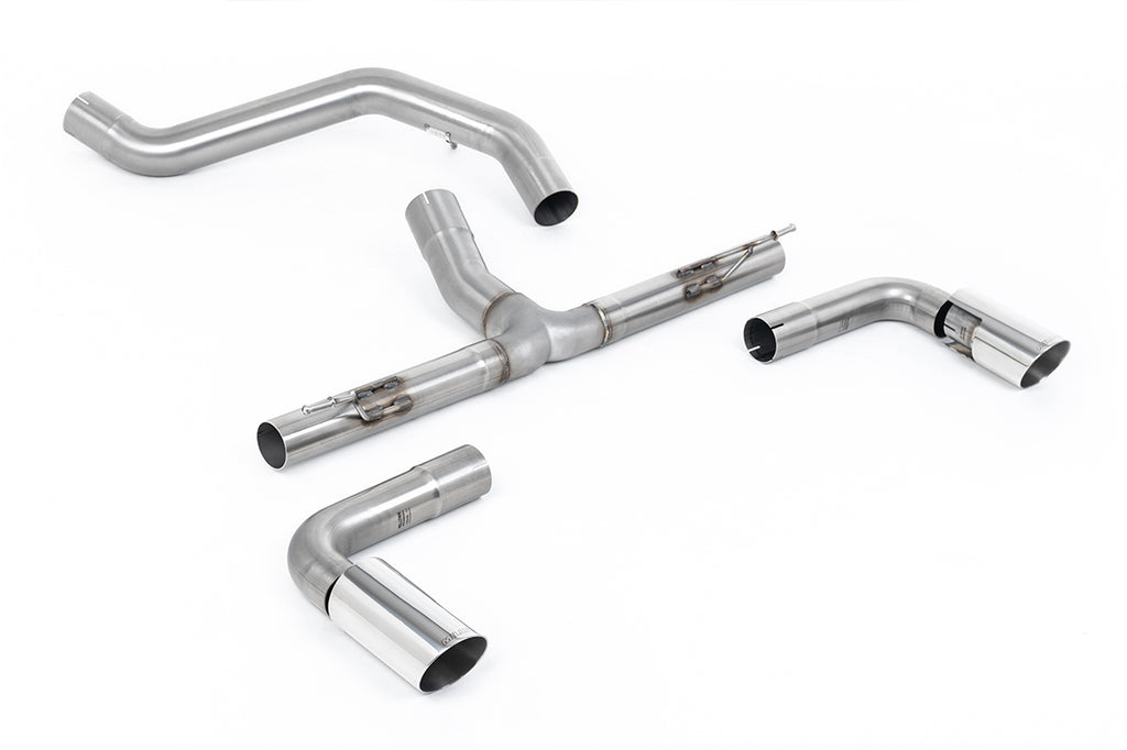 Milltek Non-Resonated Cat-Back Exhaust for Ineos Grenadier, Polished Tips