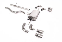 Load image into Gallery viewer, Milltek OPF Back System for Land Rover Defender 110 P400, Brushed Titanium Tips