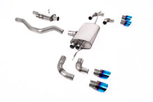 Load image into Gallery viewer, Milltek Resonated OPF/GPF-Back Exhaust for Land Rover Defender 90 P300 &amp; P400e, GT-90 Burnt Titanium Tips