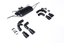 Load image into Gallery viewer, Milltek Upgraded Option for Rear Silencer, Valved Outlet and Inner Outlet pipes in Cerakote Satin Black with Clamp Kit