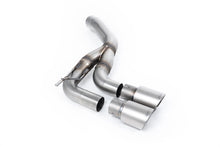 Load image into Gallery viewer, Milltek Rear Silencer for Land Rover Defender D200/D250/D300 Diesel, Twin GT-90 Brushed Titanium Tips