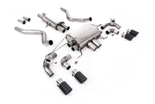 Load image into Gallery viewer, Milltek Resonated Valved Cat-Back Exhaust for Land Rover Defender 90 5.0 V8, Carbon Fibre Tips