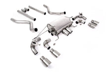 Load image into Gallery viewer, Milltek Non-Resonated Valved Cat-Back Exhaust for Land Rover Defender 90 5.0 V8, Brushed Titanium Tips