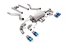 Load image into Gallery viewer, Milltek Non-Resonated Valved Cat-Back Exhaust for Land Rover Defender 90 5.0 V8, Burnt Titanium Tips