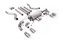 Load image into Gallery viewer, Milltek Non-Resonated Valved Cat-Back Exhaust for Land Rover Defender 110 5.0 V8, Brushed Titanium Tips