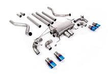 Load image into Gallery viewer, Milltek Non-Resonated Valved Cat-Back Exhaust for Land Rover Defender 110 5.0 V8, Burnt Titanium Tips