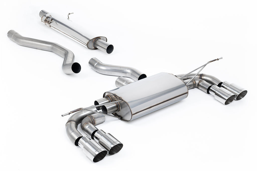 Milltek OPF Back Exhaust for Land Rover Defender 130 P400, Polished Tips