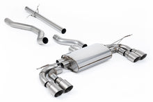Load image into Gallery viewer, Milltek Non-Resonated OPF Back Exhaust for Land Rover Defender 130, Brushed Titanium Tips