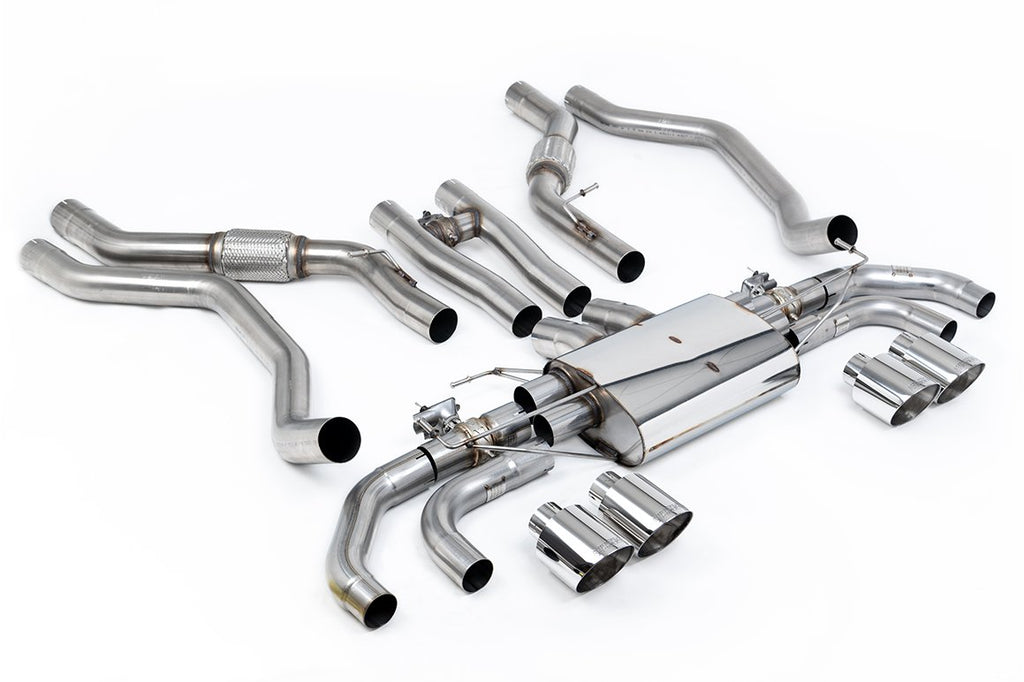Milltek 80mm OPF/GPF Back Exhaust for Range Rover Sport SV L461, GT-115 Polished Tips