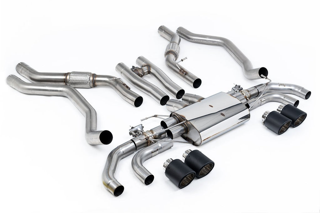 Milltek 80mm OPF Back System for Range Rover Sport L461 SV, JET-115 Carbon Tips