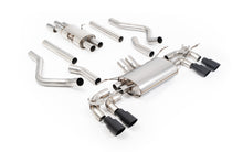 Load image into Gallery viewer, Milltek Resonated Valved GPF-Back System for Land Rover Defender 130 V8, Cerakote Black Tips