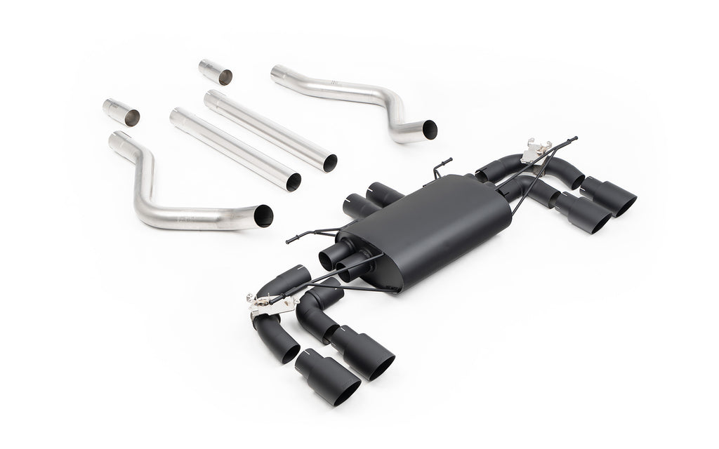 Milltek Black Edition Valved Non-Resonated Cat-Back Exhaust for Land Rover Defender 90 5.0 V8