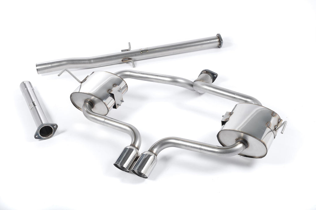 Milltek Non-Resonated Cat-Back Exhaust for Mini Cooper S R53, Polished Tips