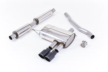 Load image into Gallery viewer, Milltek Resonated Cat-Back Exhaust for Mini Cooper S F56, Cerakote Black Tips