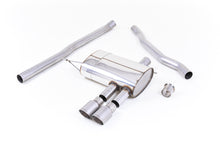 Load image into Gallery viewer, Milltek Non-Resonated Cat-Back Exhaust for Mini Cooper S F56, Brushed Titanium Tips