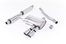 Load image into Gallery viewer, Milltek Resonated Cat-Back Exhaust for Mini Cooper S F56, Brushed Titanium Tips