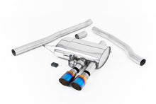 Load image into Gallery viewer, Milltek Valved Cat-Back Exhaust for Mini Cooper S F56, Burnt Titanium Tips