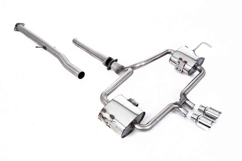 Milltek Non-Resonated Cat-Back Exhaust for Mini Cooper S R53, Polished Tips (SSXM479)