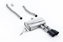 Load image into Gallery viewer, Milltek Non-Resonated Cat-Back Exhaust for Mini Cooper S F55, Cerakote Black Tips