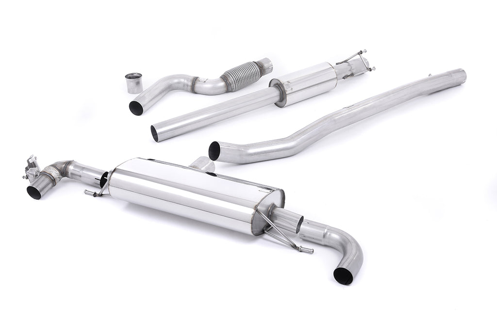 Milltek Valved Resonated Cat-Back Exhaust for Mercedes A45 AMG W176