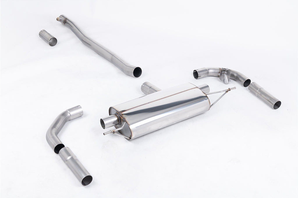 Milltek Valved Resonated Front Pipe Back Exhaust for Mercedes A35 AMG