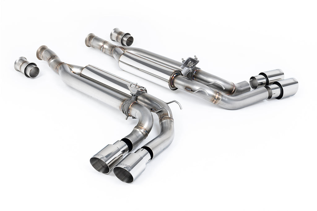 Milltek Valved Cat-Back Exhaust for Mercedes G63 W463, Polished Tips