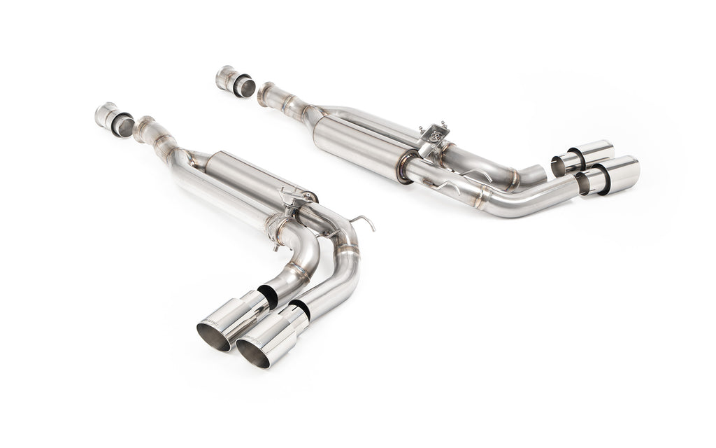 Milltek Valved Cat-Back Exhaust for Mercedes G63 W465, Polished Tips