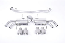Load image into Gallery viewer, Milltek Secondary Cat-Back Exhaust for Nissan GT-R R35, Brushed Titanium Tips