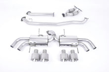 Load image into Gallery viewer, Milltek Non-Resonated Cat-Back Exhaust for Nissan GT-R R35, Brushed Titanium Tips