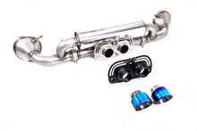 Load image into Gallery viewer, Milltek Valved Rear Silencer for Porsche 992.1 GT3, GT-100 Burnt Titanium Tips